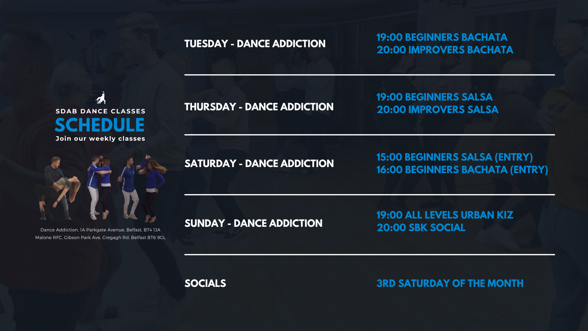 Homepage Social Dance Academy Belfast